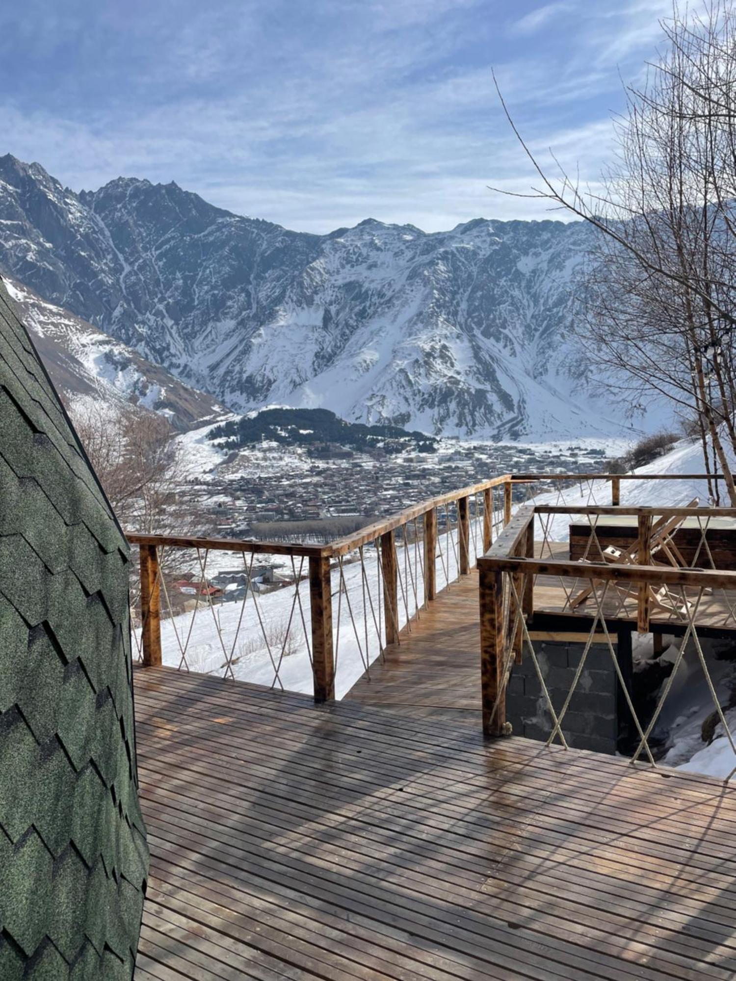 Glamping Emerald Kazbegi Exterior foto